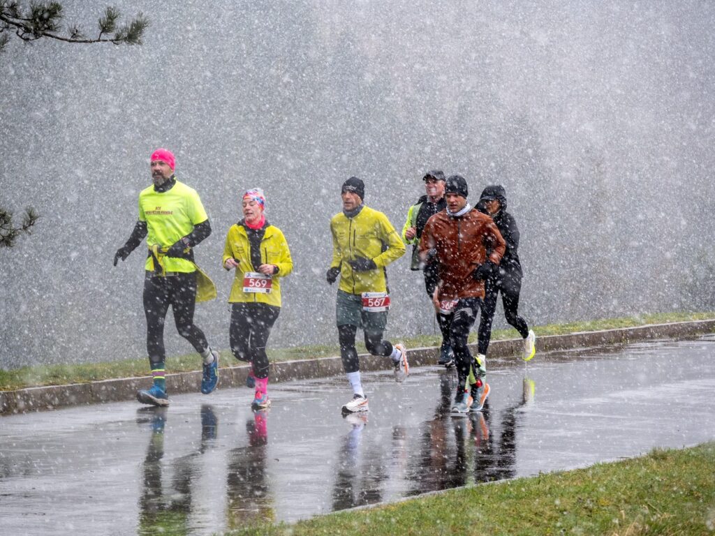 Die Crazy Runners beim Spendenlauf rund um die Ködel