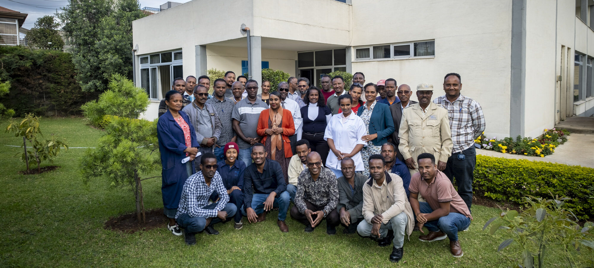 Das Team von Menschen für Menschen im Project Coordination Office in Addis Abeba