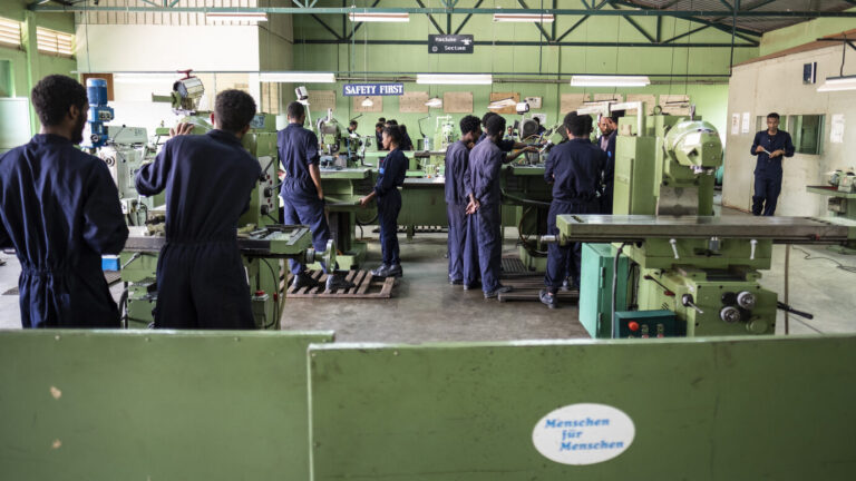 Studierende am ATTC in Harar