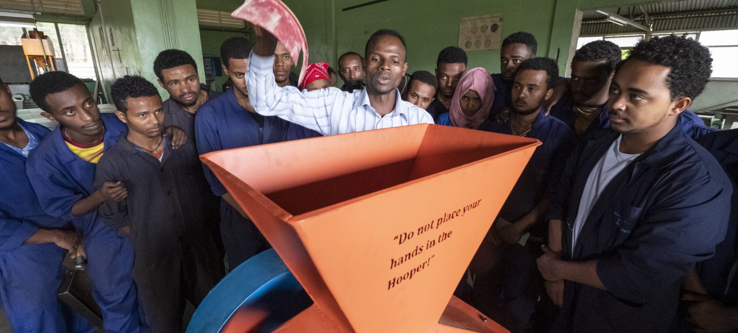 Praktischer Unterricht am ATTC in Harar