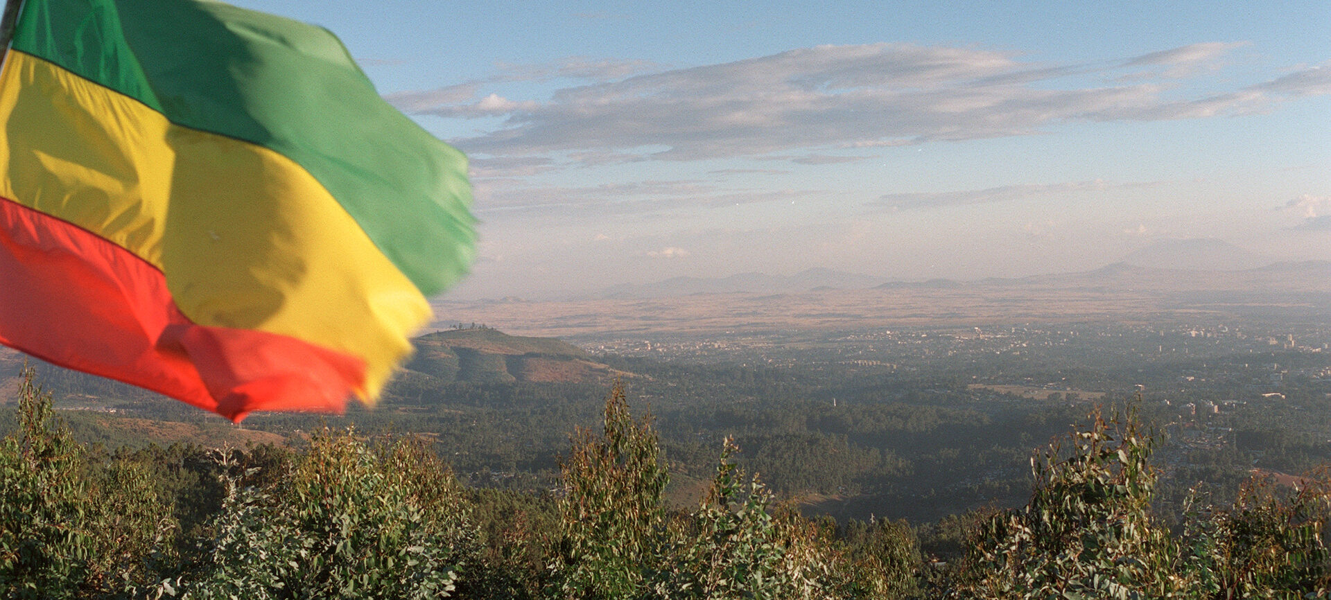 Landschaft in Äthiopien, das Land am Horn von Afrika