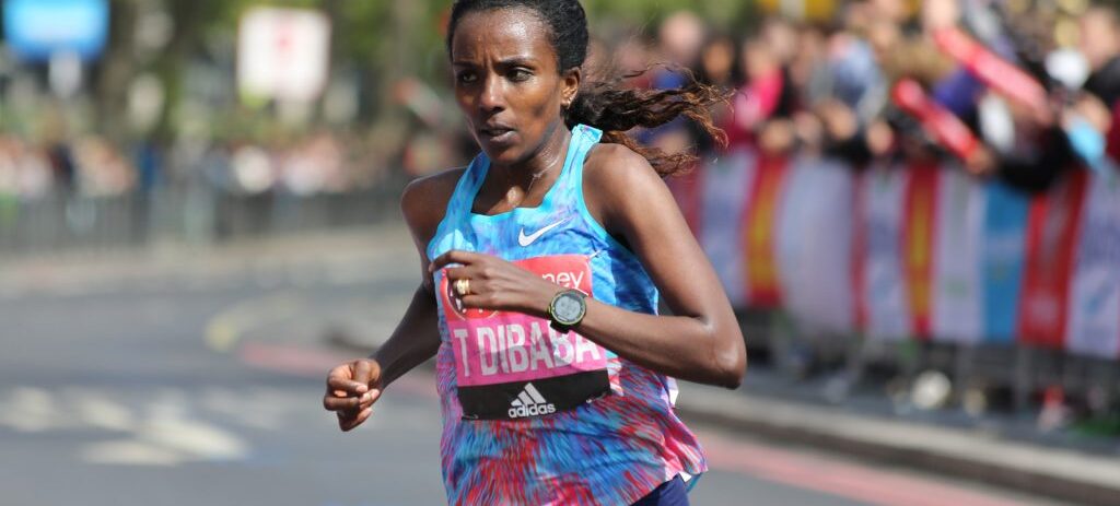 Tirunesh Dibaba. Foto: Katie Chan [CC BY-SA 4.0 (https://creativecommons.org/licenses/by-sa/4.0)]